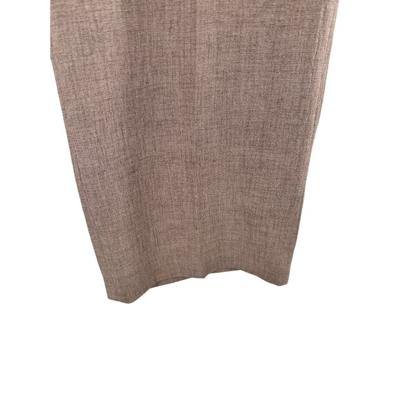 Emmelle Womens Medium Tan High-Waisted Trousers - Picture 4 of 9